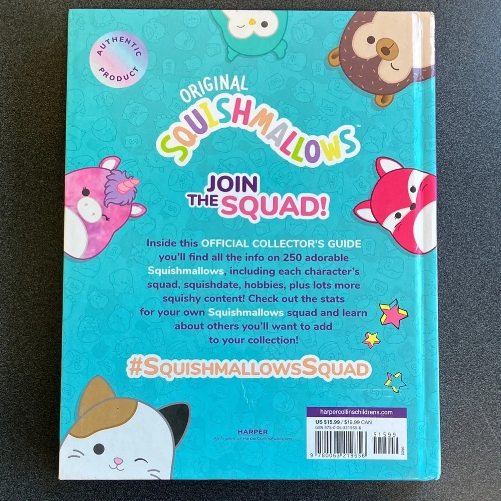 Squishmallows official Collector's Guide - hardcover - Picture 2 of 16